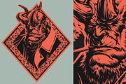 Red Demon, a Person Illustration by daver2002ua (Thumbnail 2 of 4)