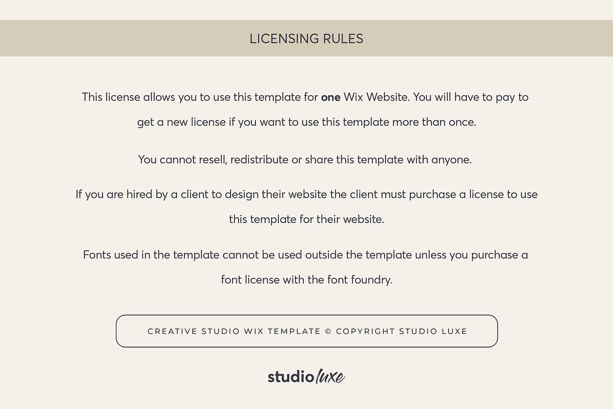 Coaching Wix Website Template, a Wix Template by Studio Luxe Creative (Photo 11 of 12)