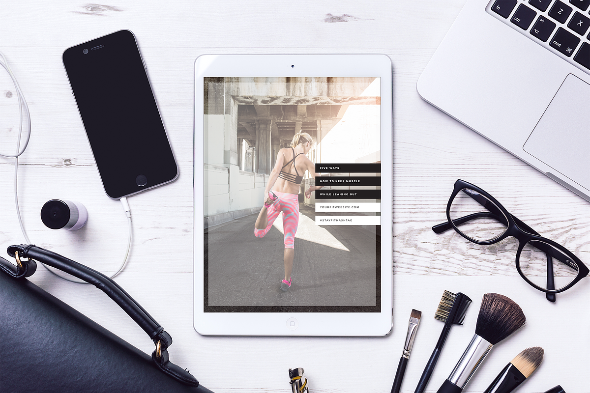 Fitness Modern Ebook Template, a Magazine Template by Providence Studio (Photo 5 of 6)
