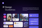Horaz - Fun Modern Messenger UI Kit, an UI Kit Template by Rafiq | YDN (Thumbnail 3 of 6)
