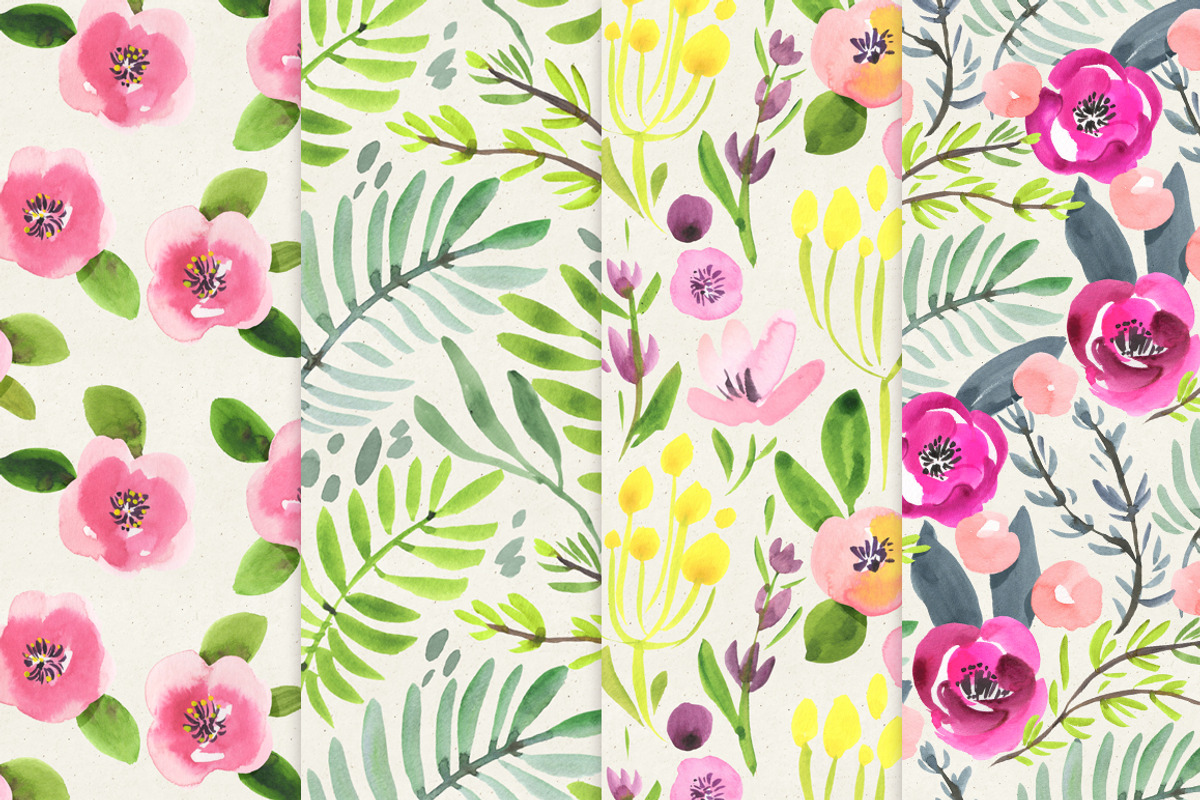 FLEUR, a Pattern Graphic by Irtsya (Photo 4 of 7)