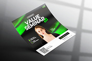 Seminar Digital Flyer | Canva & PSD, a Social Media Template by Vintage Impressions (Thumbnail 2 of 6)