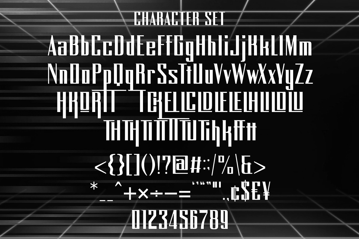 Alchemio - Futuristic Sans, a Sans Serif Font by Almeera Std (Photo 5 of 6)