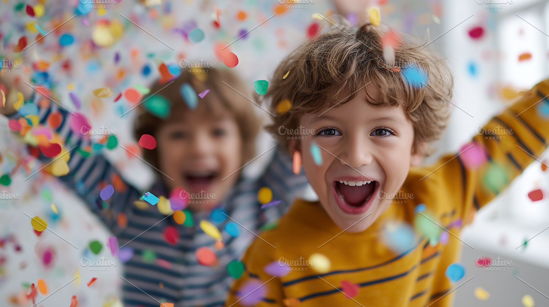 Happy children laughing celebrate, a Person Photo by MistyDay