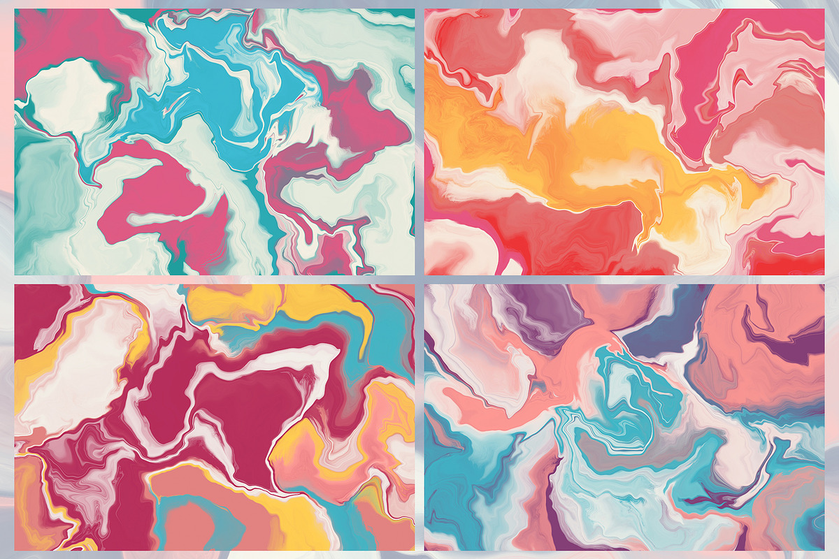 Colorful marble textures, a Texture Graphic by rorygez fresh (Photo 2 of 6)