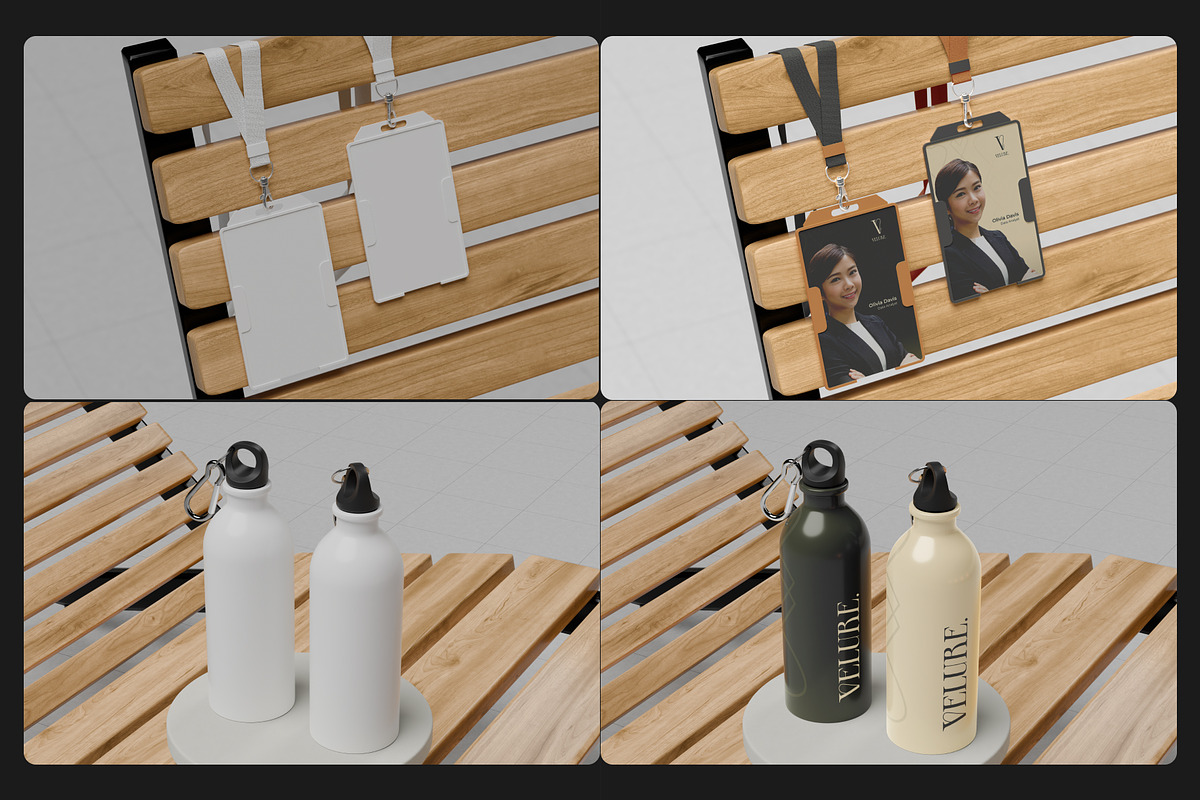Velure — Branding Kit Mockup Bundle, an Object Graphic by Arvalamockup (Photo 8 of 10)