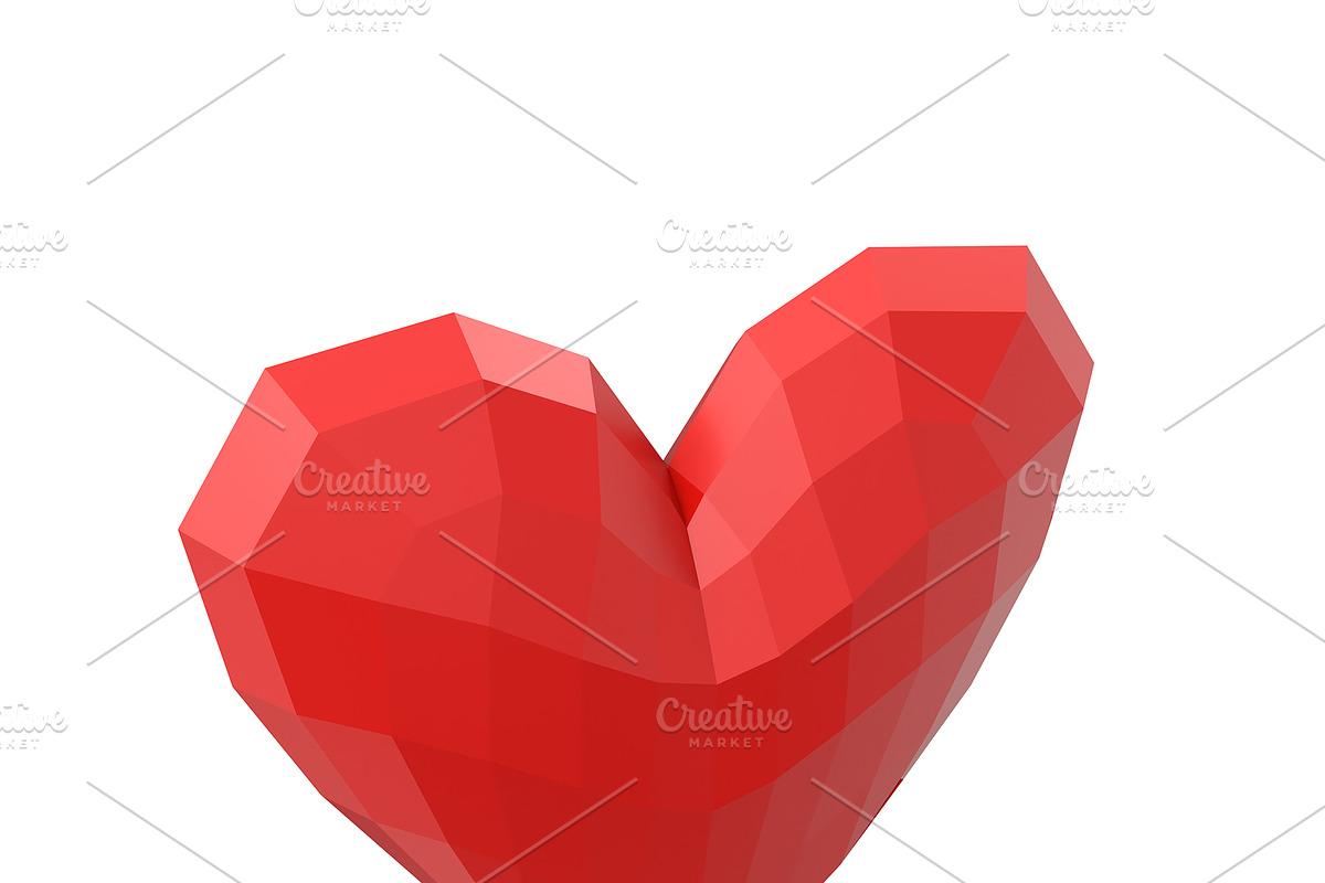 Heart Simple, HiRes and LowPoly, an Object 3D Model by CGTech (Photo 5 of 8)