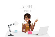 Writer / Blogger Portrait Creator, a Person Illustration by Lauren Lesley Studio (Thumbnail 32 of 33)