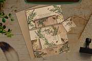 Leaves Wedding Invitation, an Invitation Template by Aarley Kaiven (Thumbnail 3 of 5)