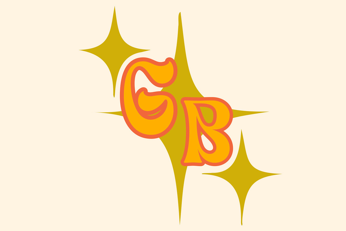 Retro Logo & Branding Canva Template, a Branding & Logo Template by Dear Darling Design (Photo 6 of 6)