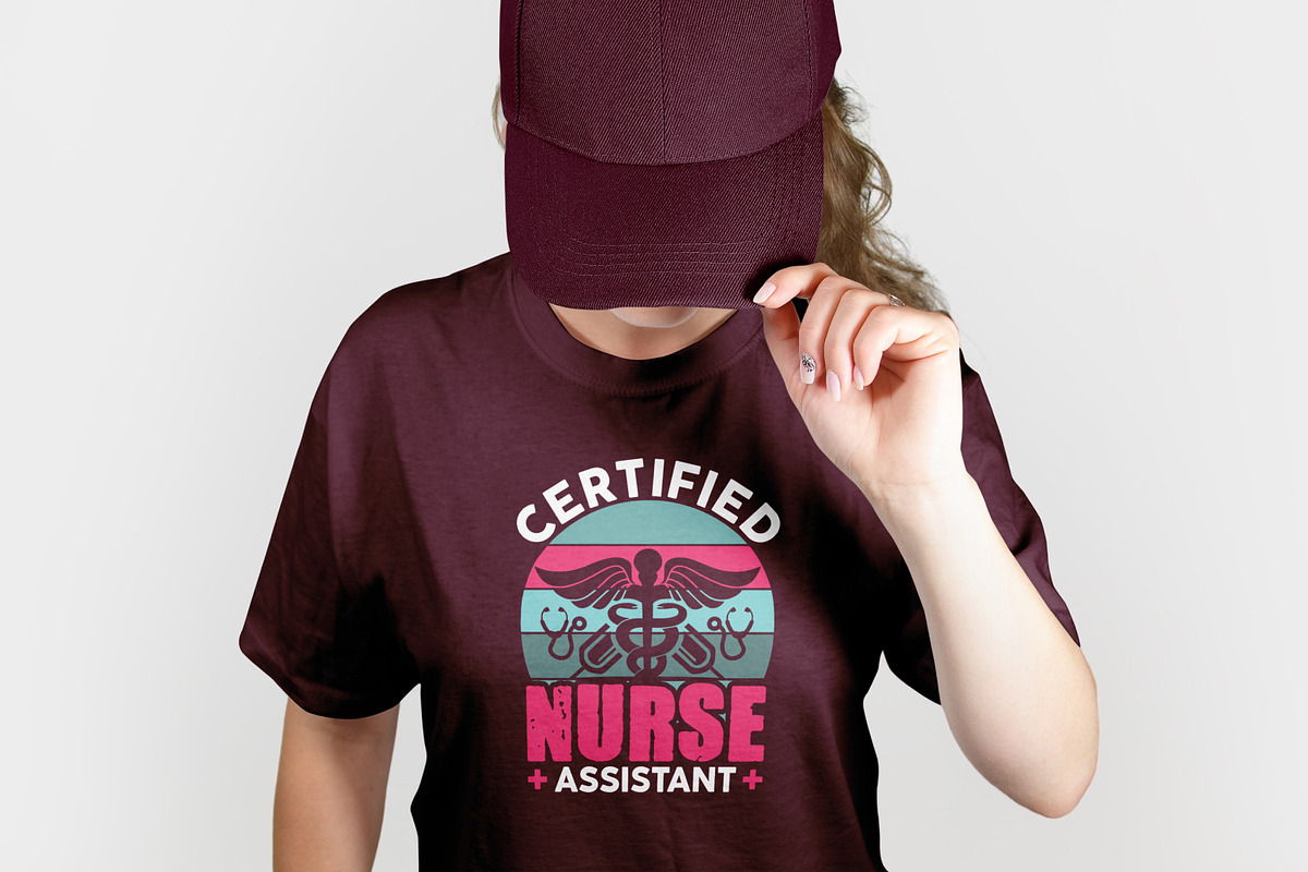 Nurse Assistant Shirt Design, a Graphic by Vector Portal (Photo 1 of 6)