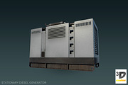 Stationary diesel generator, a Cars & Vehicle 3D Model by 3DCaster (Thumbnail 4 of 6)