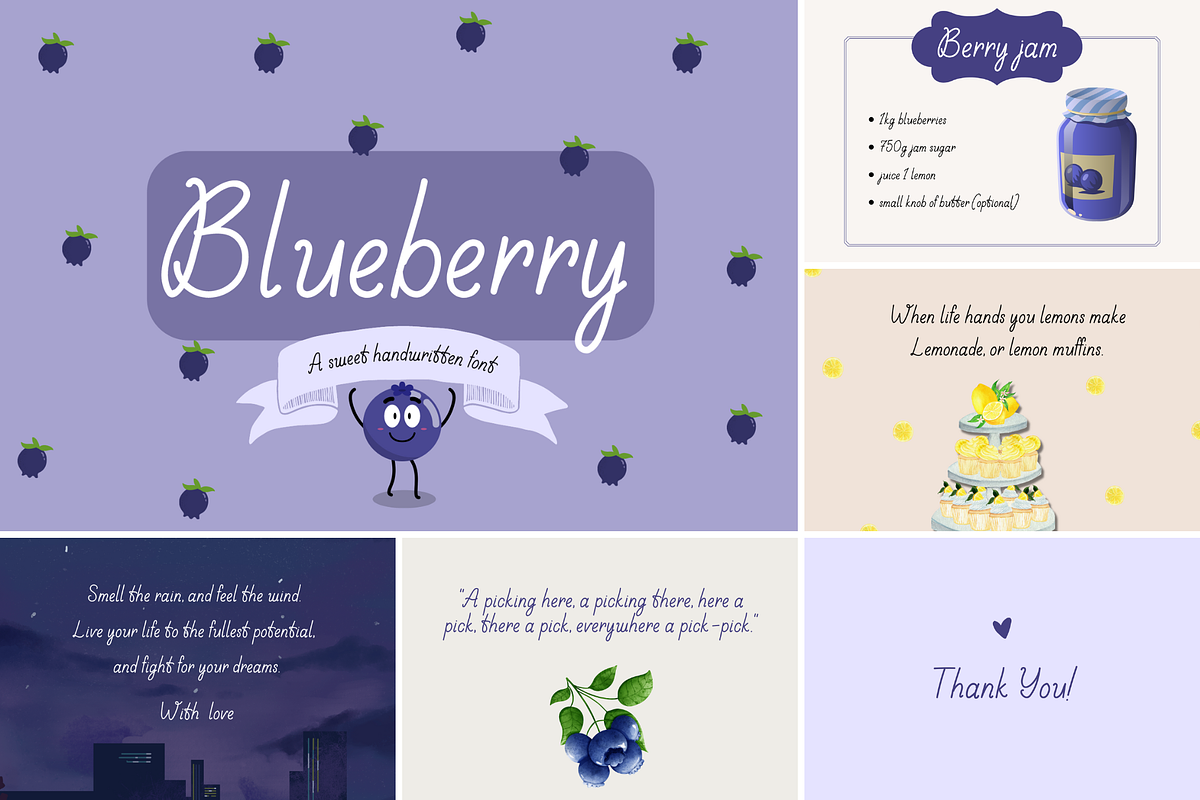 The Handwritten Font Bundle, a Script Font by Sofia Skoog (Photo 7 of 12)