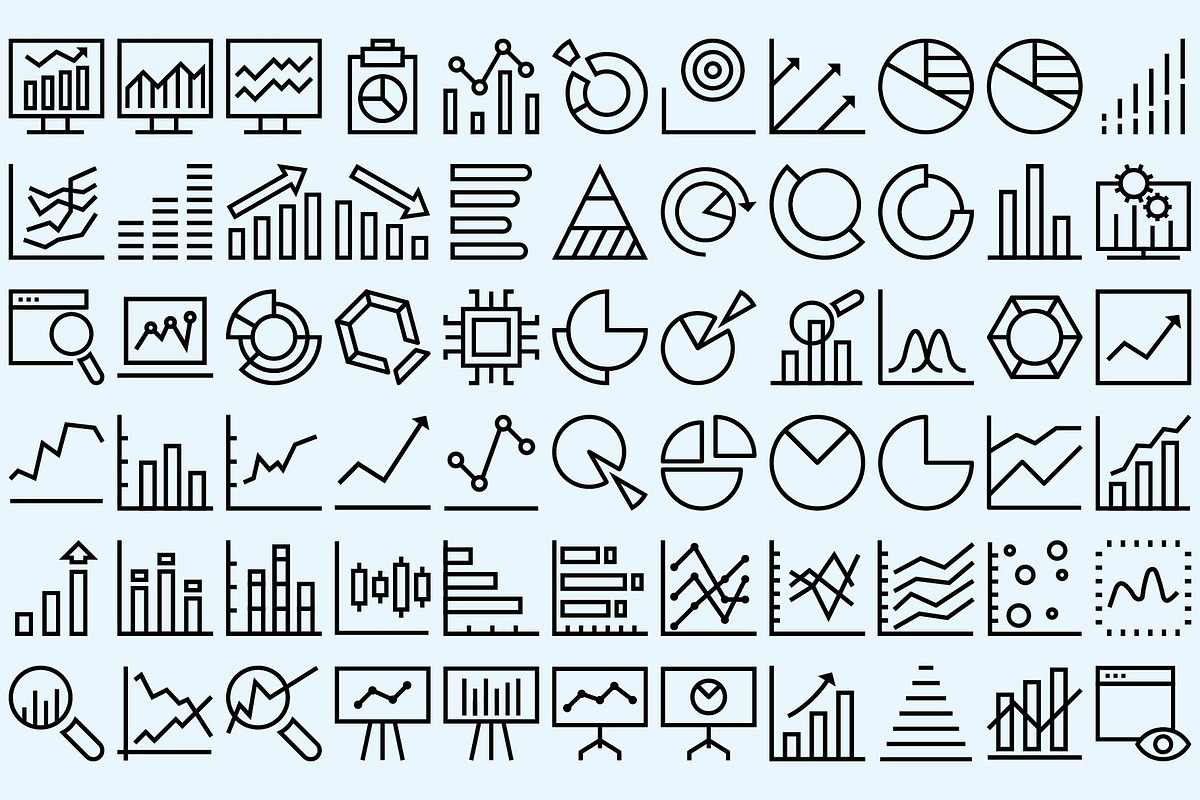 Comprehensive Data Analytics Icons., an Icon by Vector Portal (Photo 7 of 7)