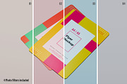 A4 / A5 Round Corner Flyer Mockup, an Advertising Mockup by Illusiongraphic (Thumbnail 10 of 19)