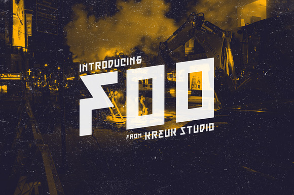 Foo Display Font preview 7