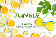 Fun handwritten font, Jungle, a Sans Serif Font by Adalin (Thumbnail 1 of 5)