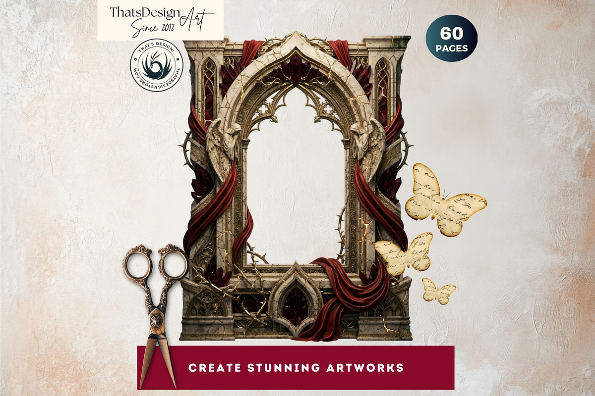 Crown of Sins Embodied Vices Frames