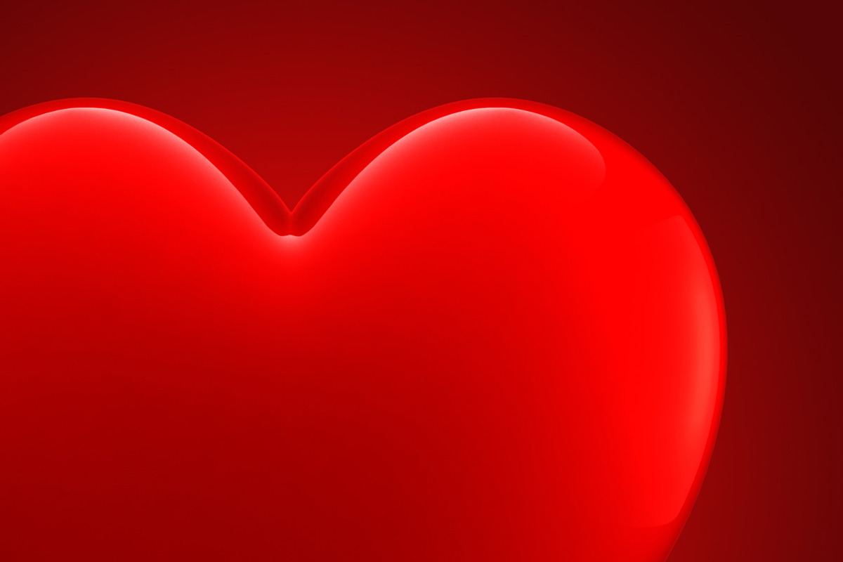 Red Glossy Heart Shape, an Object Graphic by Industrial Artworks (Photo 2 of 2)