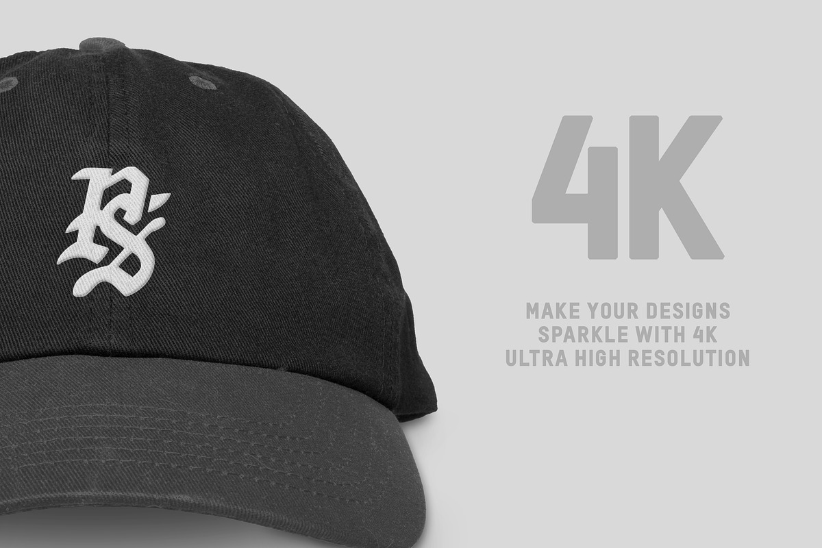 Dad Hat Mockups, a Hat Mockup by Pixel Sauce™ (Photo 3 of 5)