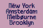 Dogurtlen Art Deco Font, a Font by madeDeduk (Thumbnail 2 of 8)