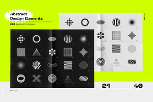 Abstract Design Elements Collection