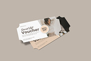 Gift Voucher Mockup, an Advertising Mockup by suciamairastd (Thumbnail 4 of 6)