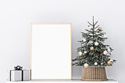 Christmas Frame Mockup Bundle -20, a Print Template by Mockup Shop (Thumbnail 5 of 39)