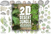 Desert Jungle Game Background, an Object Graphic by Beatheart Creative Studio (Thumbnail 1 of 14)