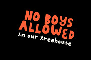 Treehouse Font, a Handwritten Font by Lemonade Pixel (Thumbnail 3 of 6)