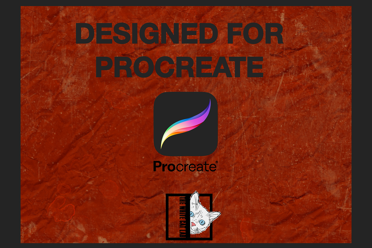 122 Procreate Analog Paper Brushes, a Brush Add-On by TheWhiteCatLab (Photo 11 of 11)