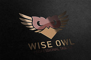 Wise Owl Logo, a Branding & Logo Template by essegraphic (Thumbnail 4 of 6)