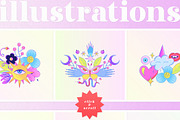 Fancy Art - Modern Collection, a Decorative Illustration by Leila Divine (Thumbnail 11 of 20)