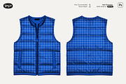Boxy Puffer Vest Mockup, a Hoody Mockup by Pipello Grafik (Thumbnail 3 of 3)