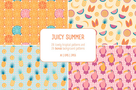 Tropical vector patterns. Summer set