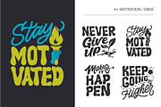 Handwritten Motivational Quote Set, an Object Graphic by Lettering_Logo (Thumbnail 10 of 16)