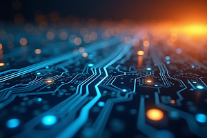 Abstract technology background, a Technology Photo by Artonix