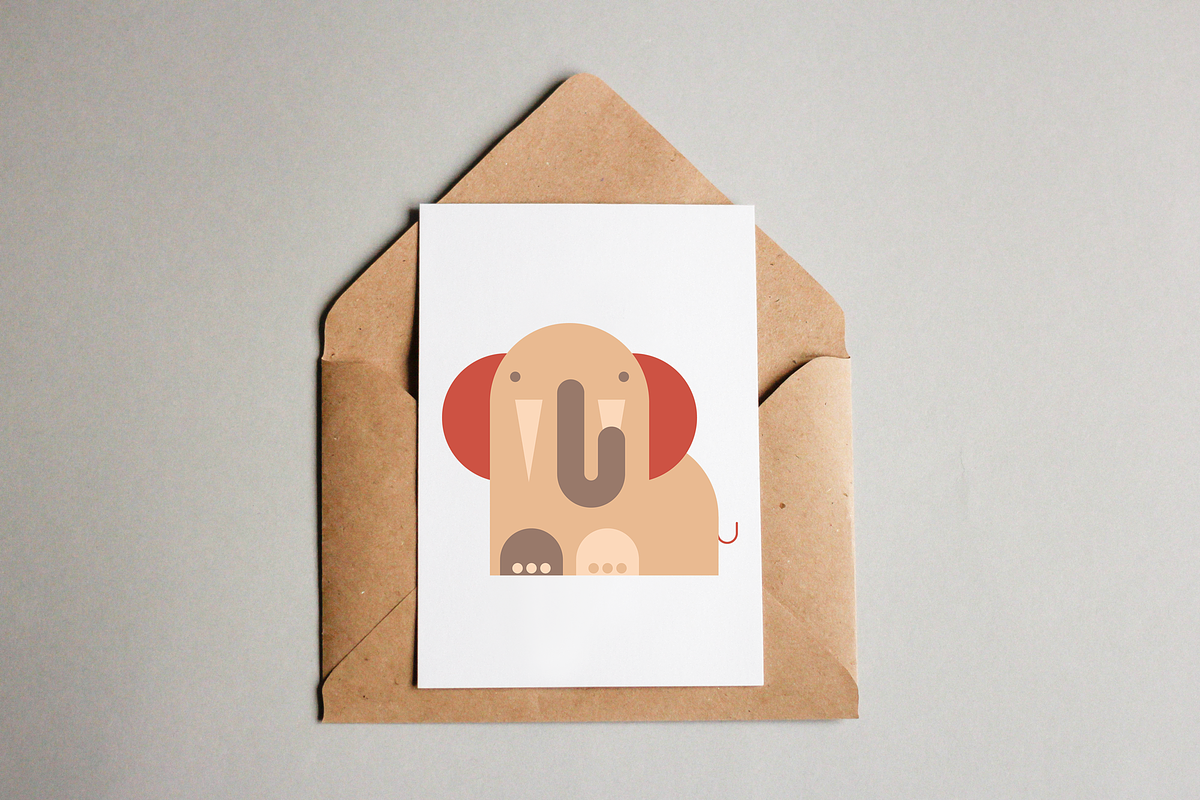 Funny animals. Vector pack, an Animal Illustration by Derenskaya (Photo 5 of 5)