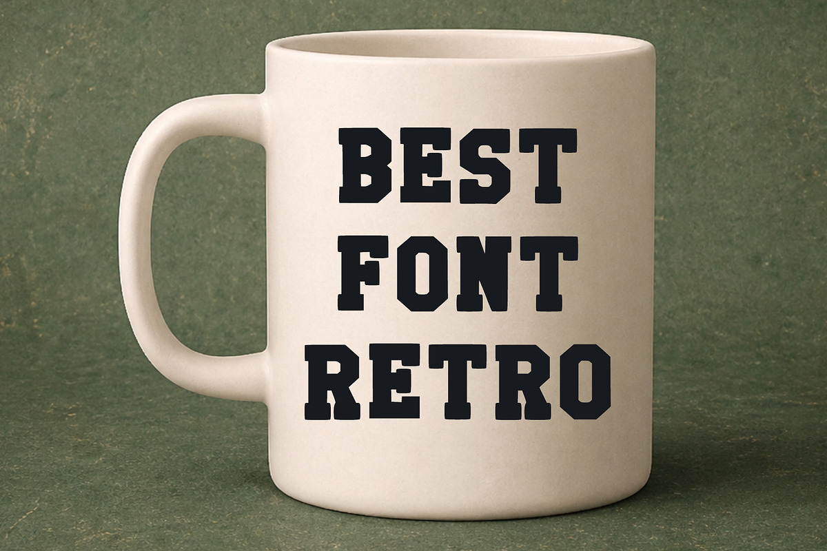Athlete Baseball, a Slab Serif Font by Fourteen Letter (Photo 5 of 6)