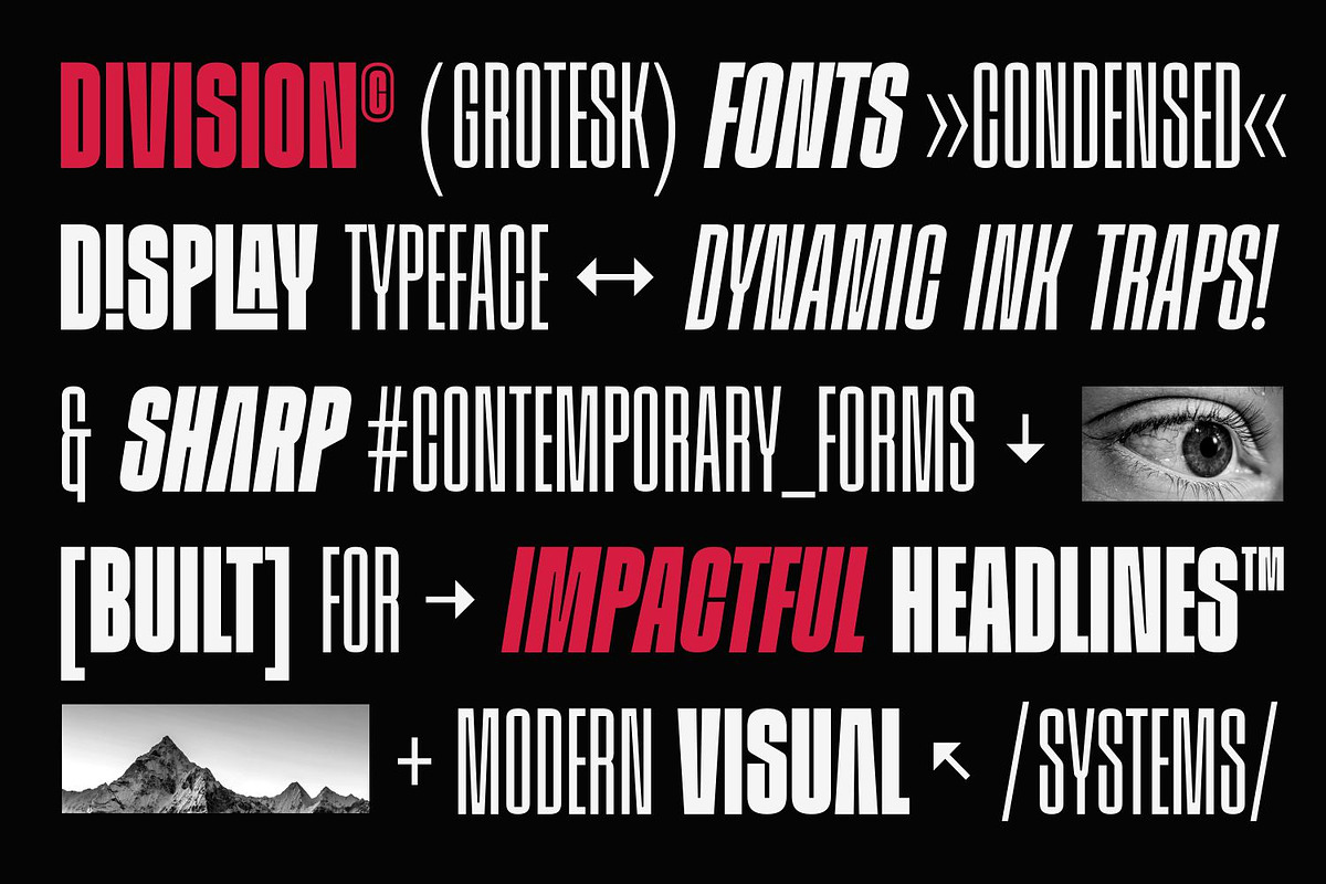 Division Grotesk Font Family, a Sans Serif Font by Asenbayu (Photo 7 of 15)