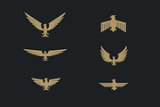 60 Vector Eagles + Bonus, an Object Graphic by Damien (Thumbnail 10 of 11)