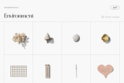 Modern moodboard mockup kit, a Product Mockup by Creatoom (Thumbnail 21 of 23)