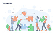 Modern Business concept for websites, a Person Illustration by Creative Graphics (Thumbnail 10 of 12)
