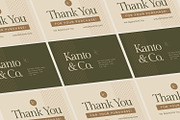 Kantonio - Thank You Card, a Print Template by Fannan Studio (Thumbnail 3 of 3)