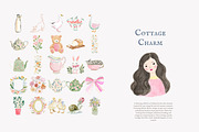Cottagecore clipart set, a Decorative Illustration by Patishop Art (Thumbnail 3 of 9)
