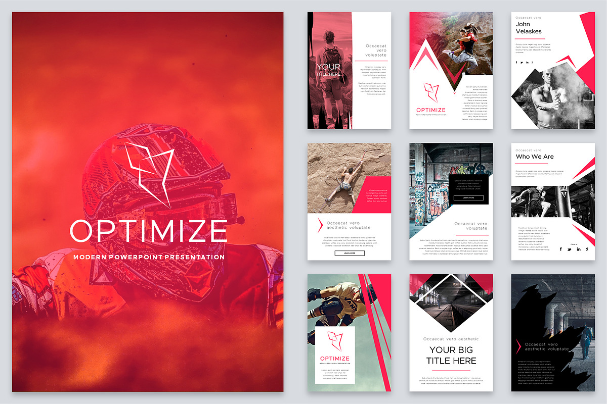 Optimize Modern Powerpoint Bundle, a Presentation Template by Reshapely (Photo 18 of 28)