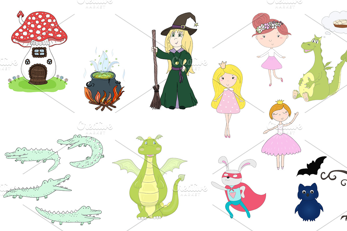 Fairy tale collection!, a Background Graphic by Irene_Boiko_ART (Photo 3 of 13)