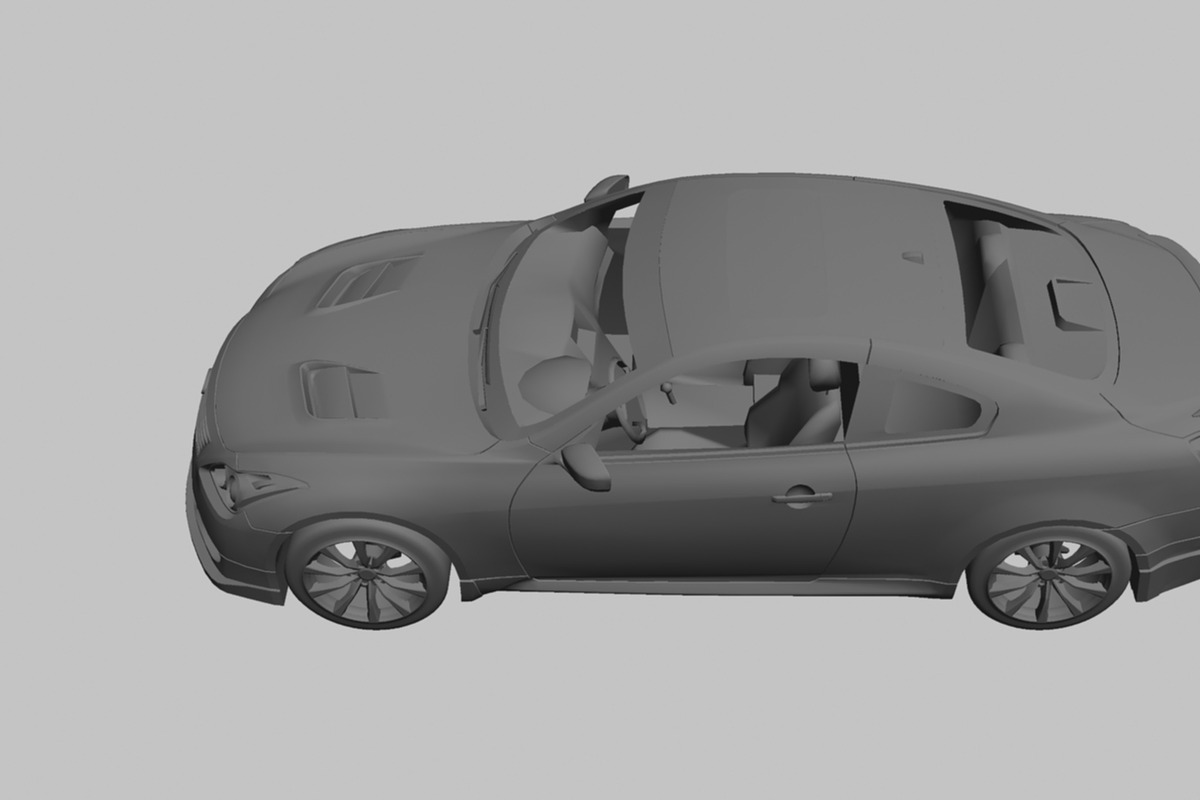 Infiniti G37 Coupe Sport 2008, a Cars & Vehicle 3D Model by valtriiu (Photo 11 of 12)