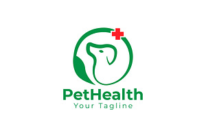 pet health and veterinary logo