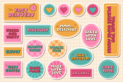 Groovy Sweet Food Collection, a Food Illustration by Alla's Creations (Thumbnail 4 of 13)